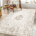 Boho Rug 3x5 Washable Area Rug for Bedroom and Living Room