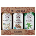 Infused Trio of Oils - Basil, Garlic, White Truffle Oil