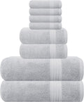 GLAMBURG Ultra Soft Towel Set - Luxurious 8 Piece Collection