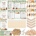 Woodland Baby Shower Games 476 Pc Party Kit - Fun, All-in-One