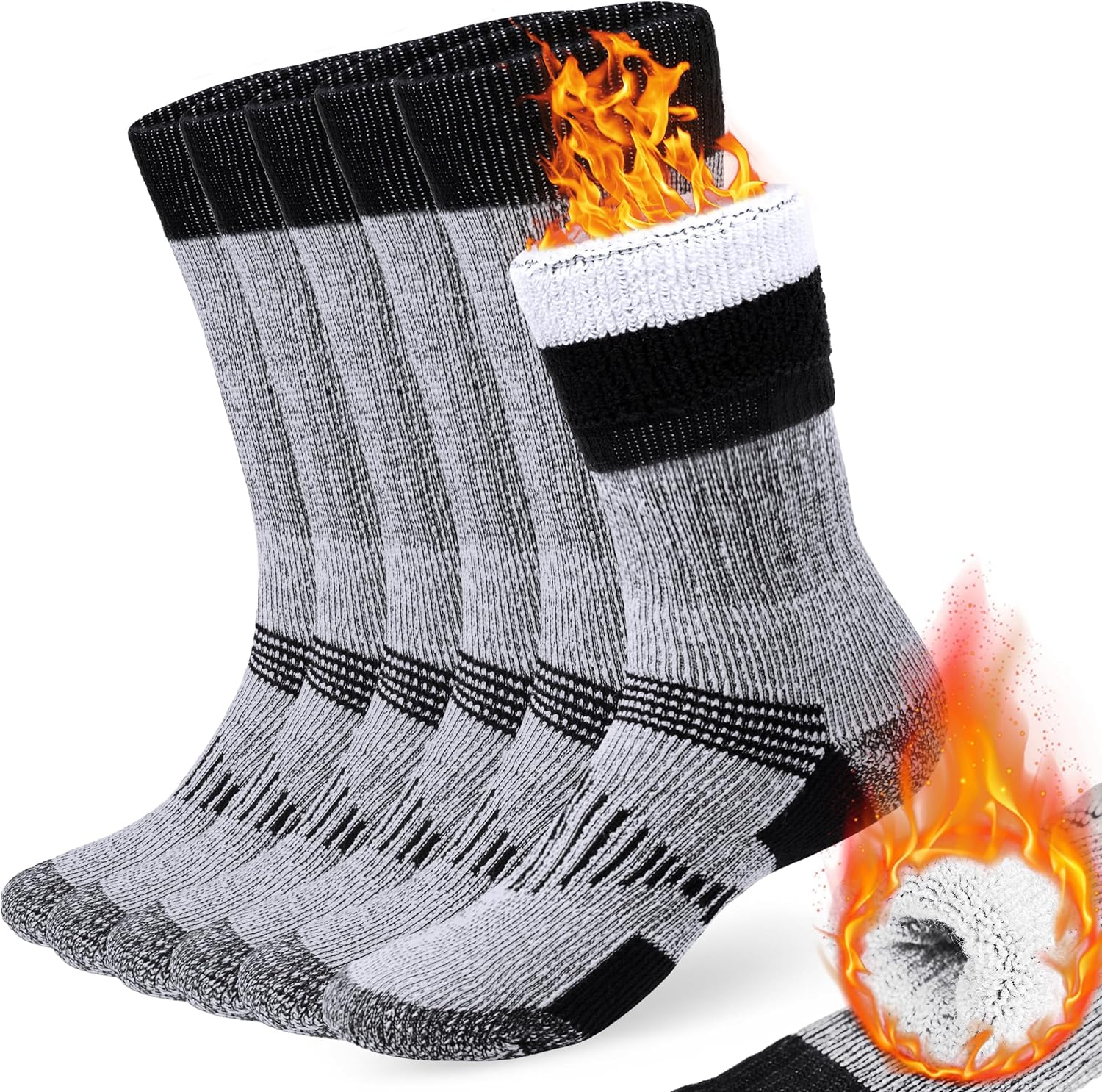 COZIA Merino Wool Thermal Socks 3 Pairs