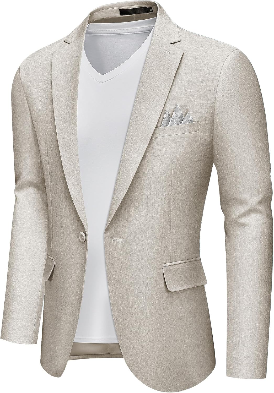 MAGE MALE Men's Slim Fit Blazer Jackets for Casual Events