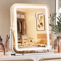 MINISO Vanity Mirror with Lights 10in x 12in - Bright Touch LED