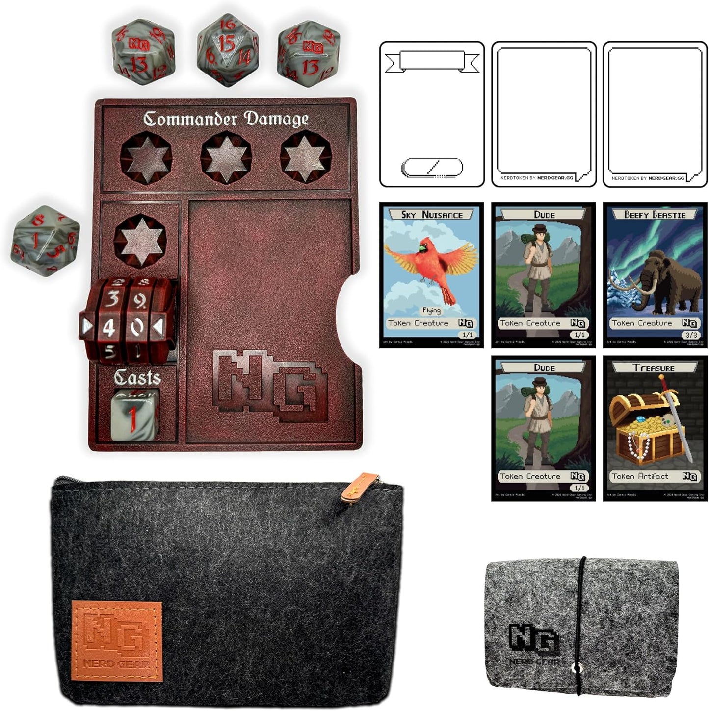 Commander Essentials Kit - Ultimate Accessory for MTG Games