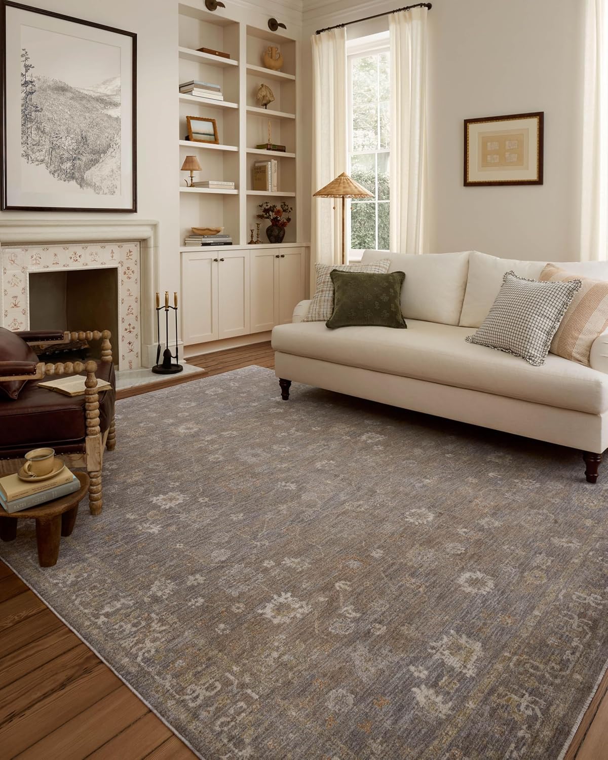 Vintage-Style Louisa Collection Runner Rug by Chris Loves Julia