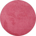 Pet Friendly Solid Color Area Rug Pink 3ft Round - Soft, Stain