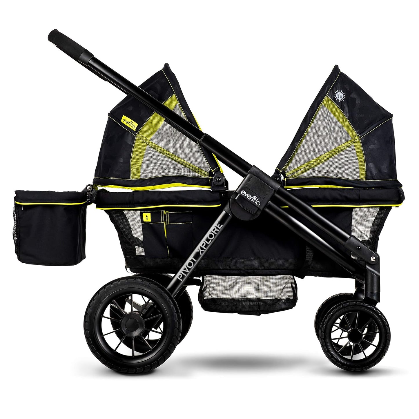Evenflo Pivot Xplore All-Terrain Stroller Wagon for Active Families