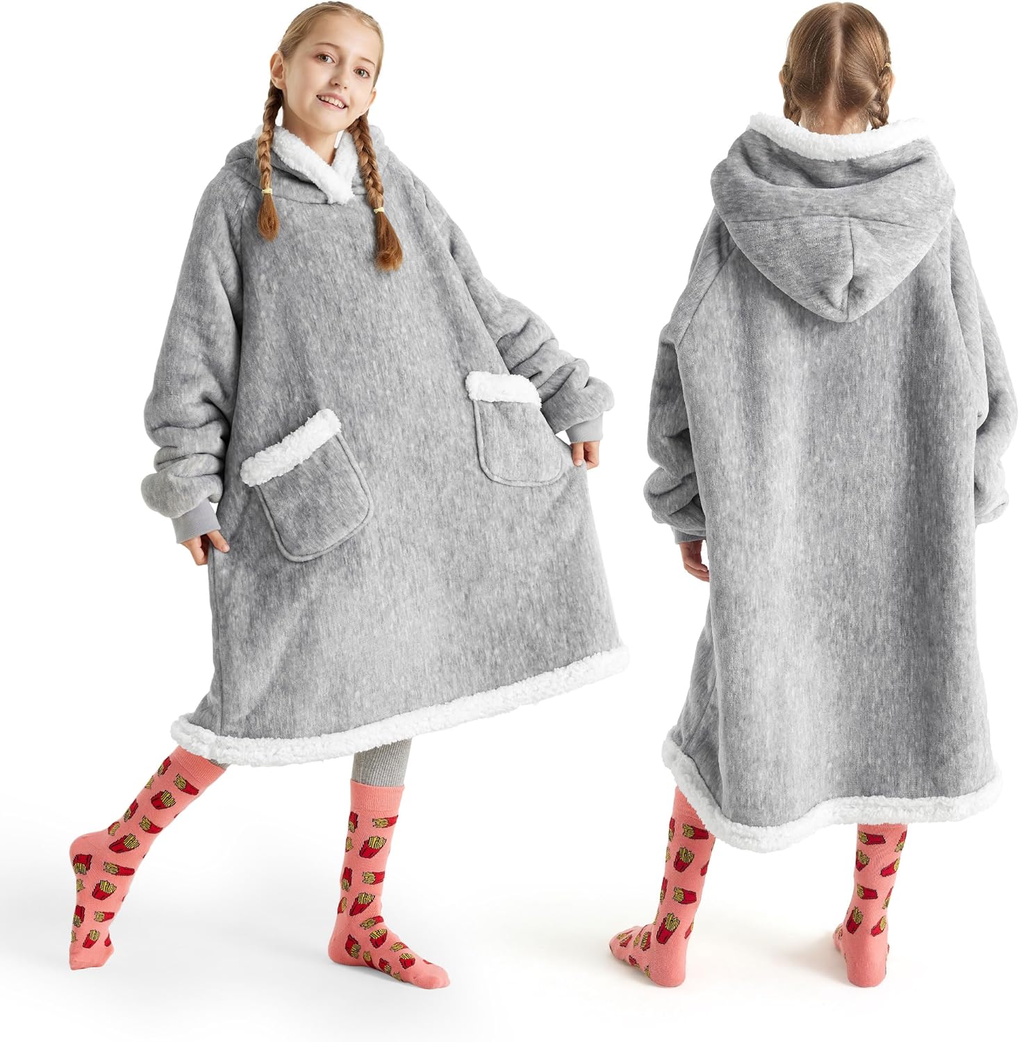 Bedsure Blanket Hoodie for Ultimate Comfort and Warmth