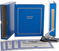 LLC Kit (Blue) Corporate Kit with Metal Seal - Organized Legal Binder