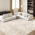 Art&Tuft Washable Rug 6x9 - Machine Washable, Anti-Slip Abstract