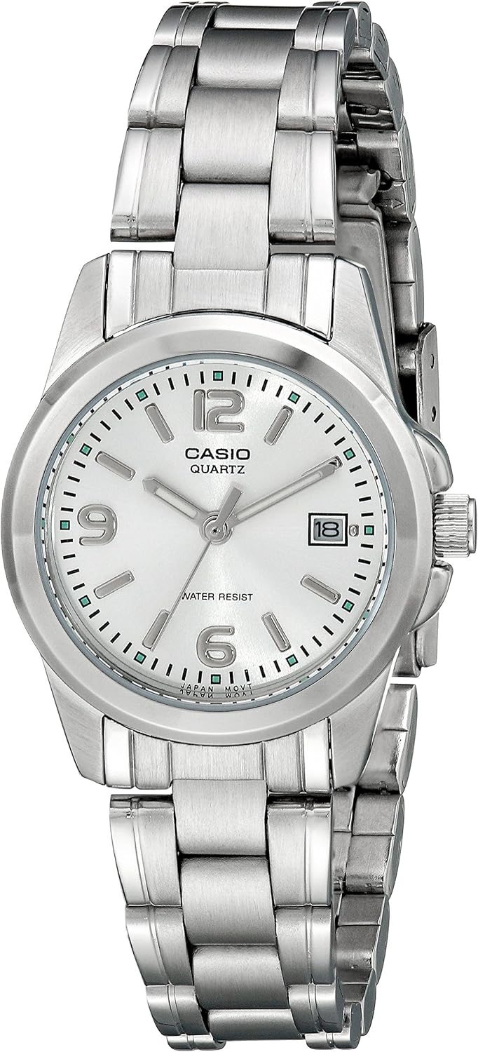 Casio Women's Stainless Steel Watch - Timeless Elegance