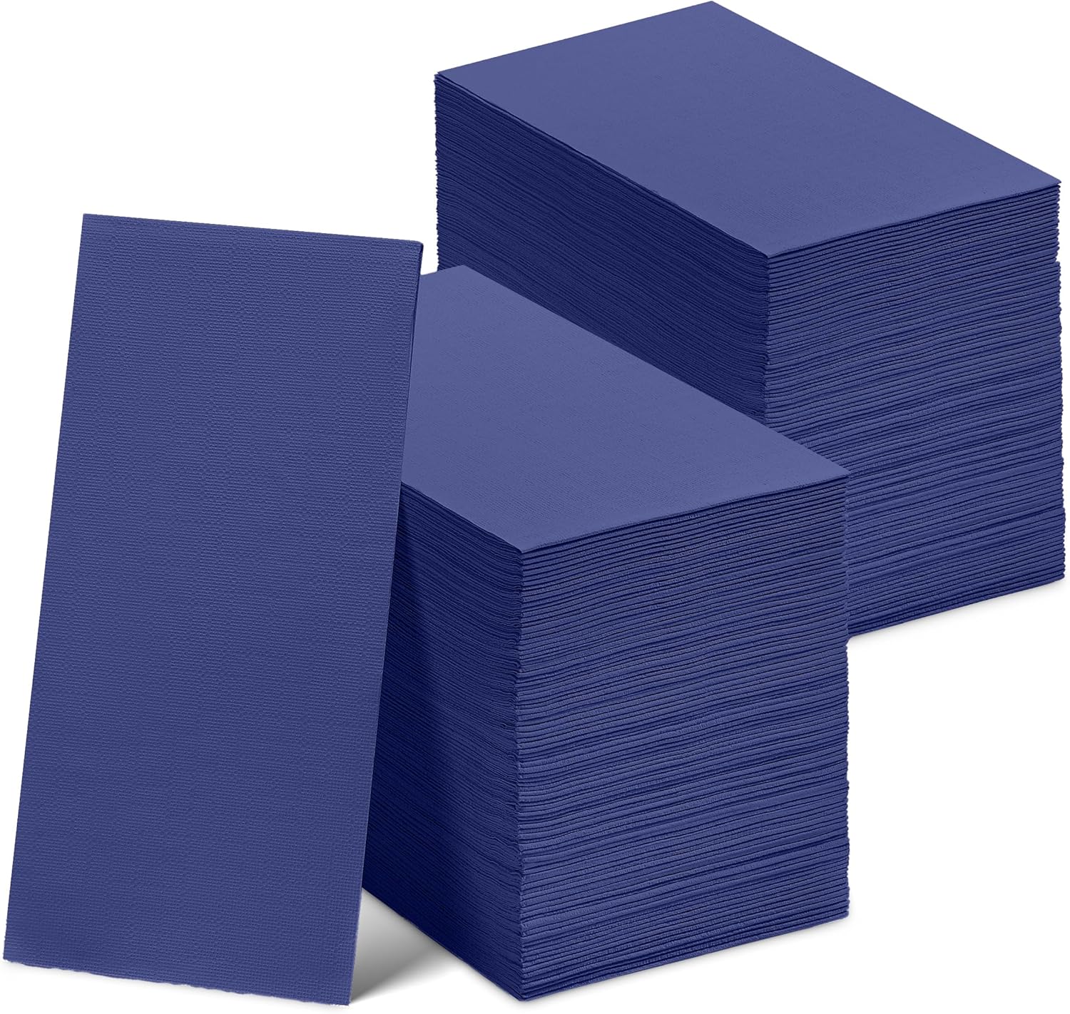300 Pack 3-Ply Blue Paper Napkins - Elegant Hand Towels for Events