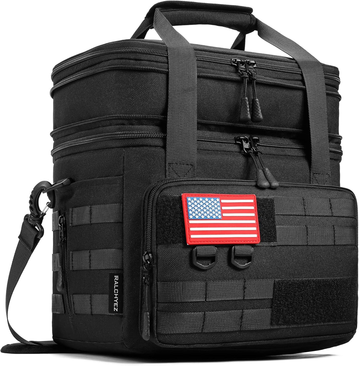 RalChyez Tactical Lunch Box: Heavy Duty Insulated Cooler Bag