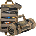 Roll Up Tool Bag Organizer - Compact Mechanics Tool Roll with Pouches