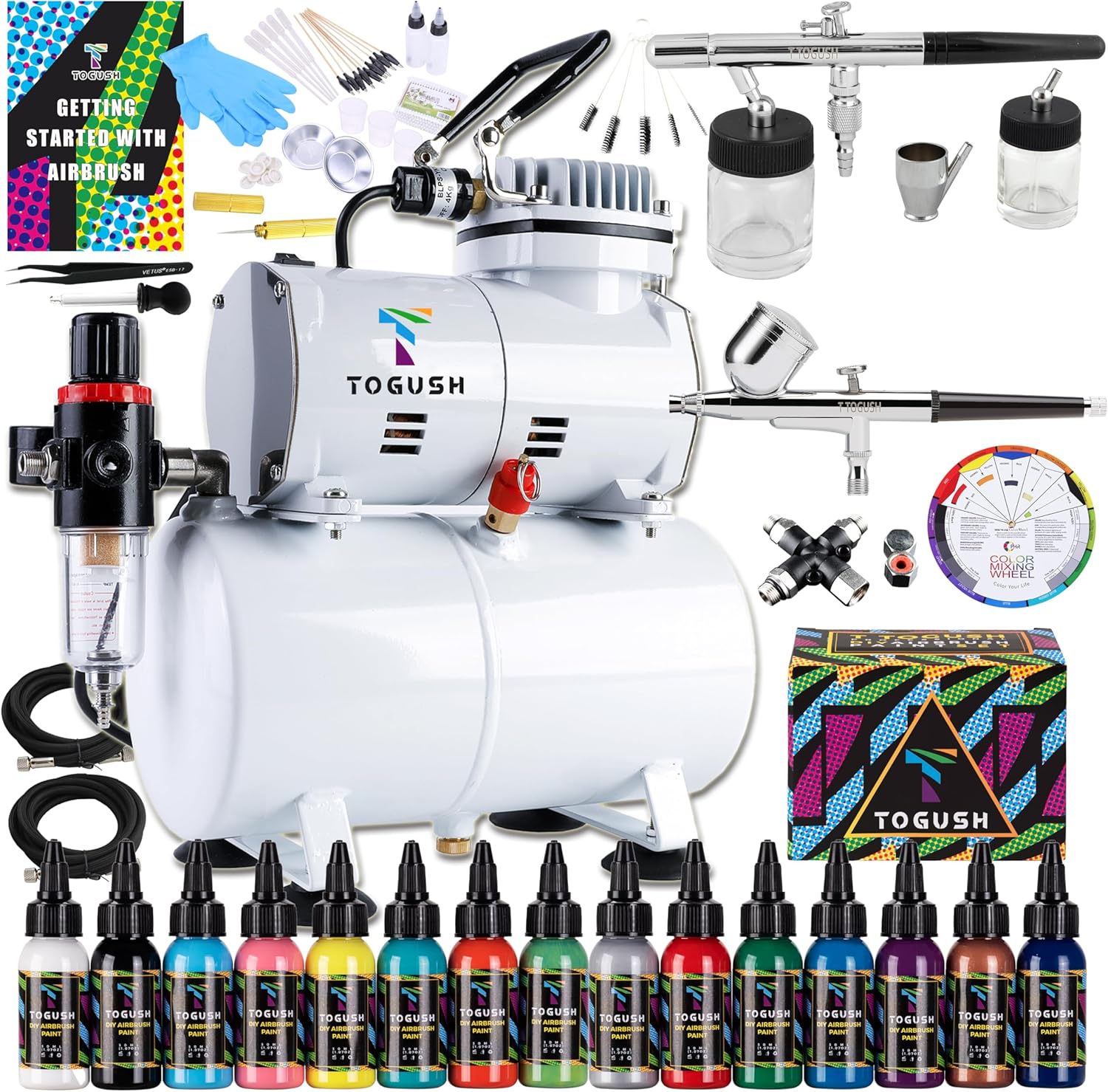 Professional Airbrush Compressor Set for Vibrant Creations