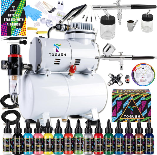 Professional Airbrush Compressor Set for Vibrant Creations