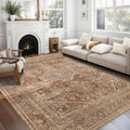 6x9 Area Rugs Ultra-Soft Washable Rug for Living Room - Vintage Earth