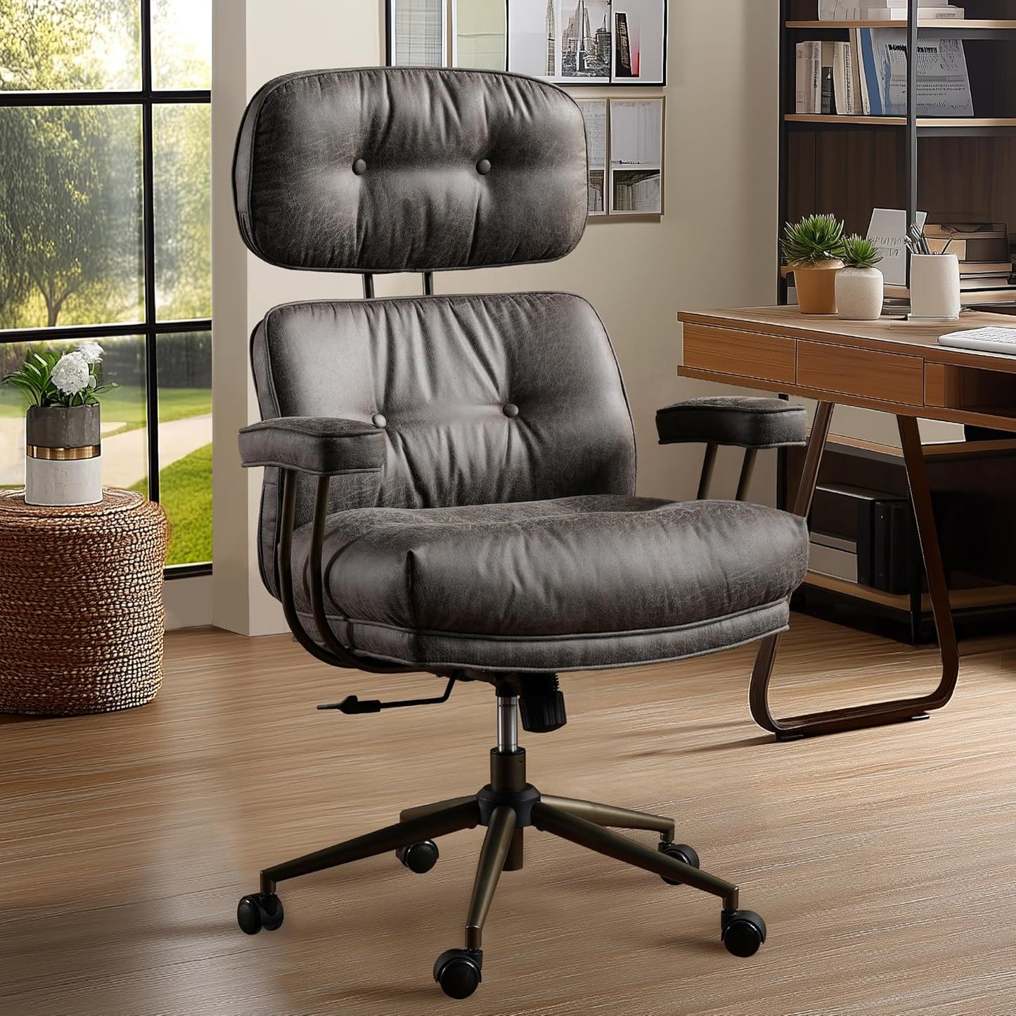 ALTRIGUS Big and Tall Ergonomic Executive Chair - Stylish Comfort