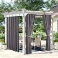Outdoor Curtains for Patio W84 x L108 - Waterproof Thermal Privacy
