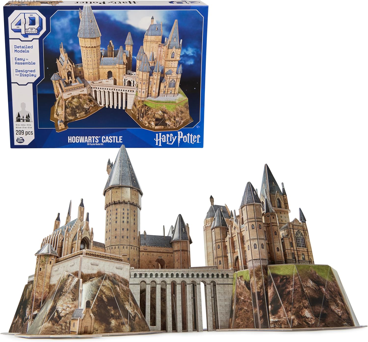 4D Build Harry Potter Hogwarts Castle 3D Puzzle Model Kit