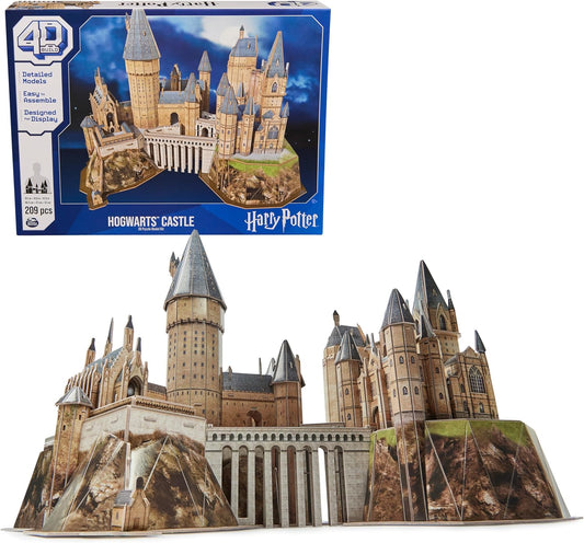 4D Build Harry Potter Hogwarts Castle 3D Puzzle Model Kit