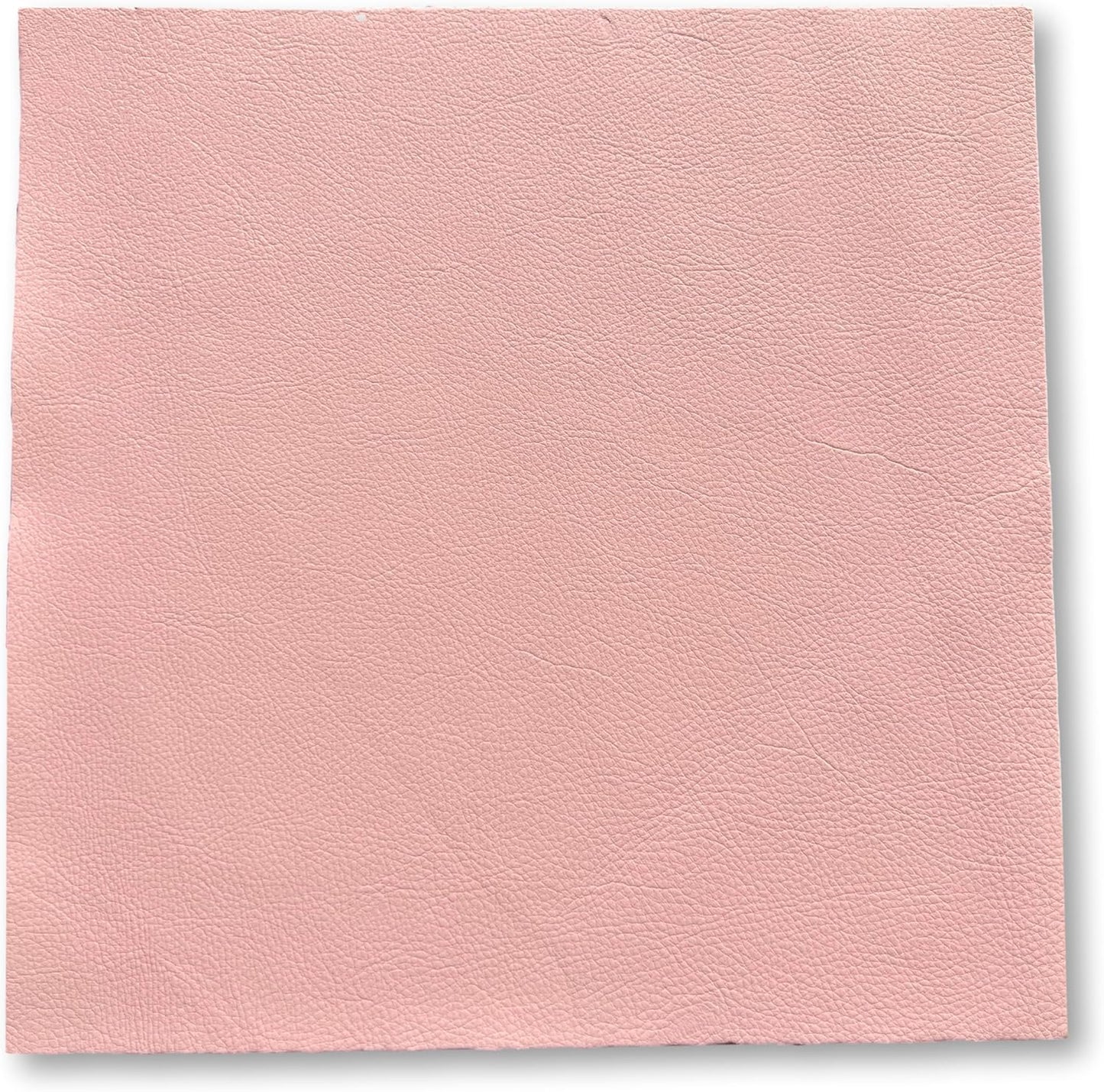Natural Grain Cow Leather Pre-Cut 12in x 12in Pink Pieces