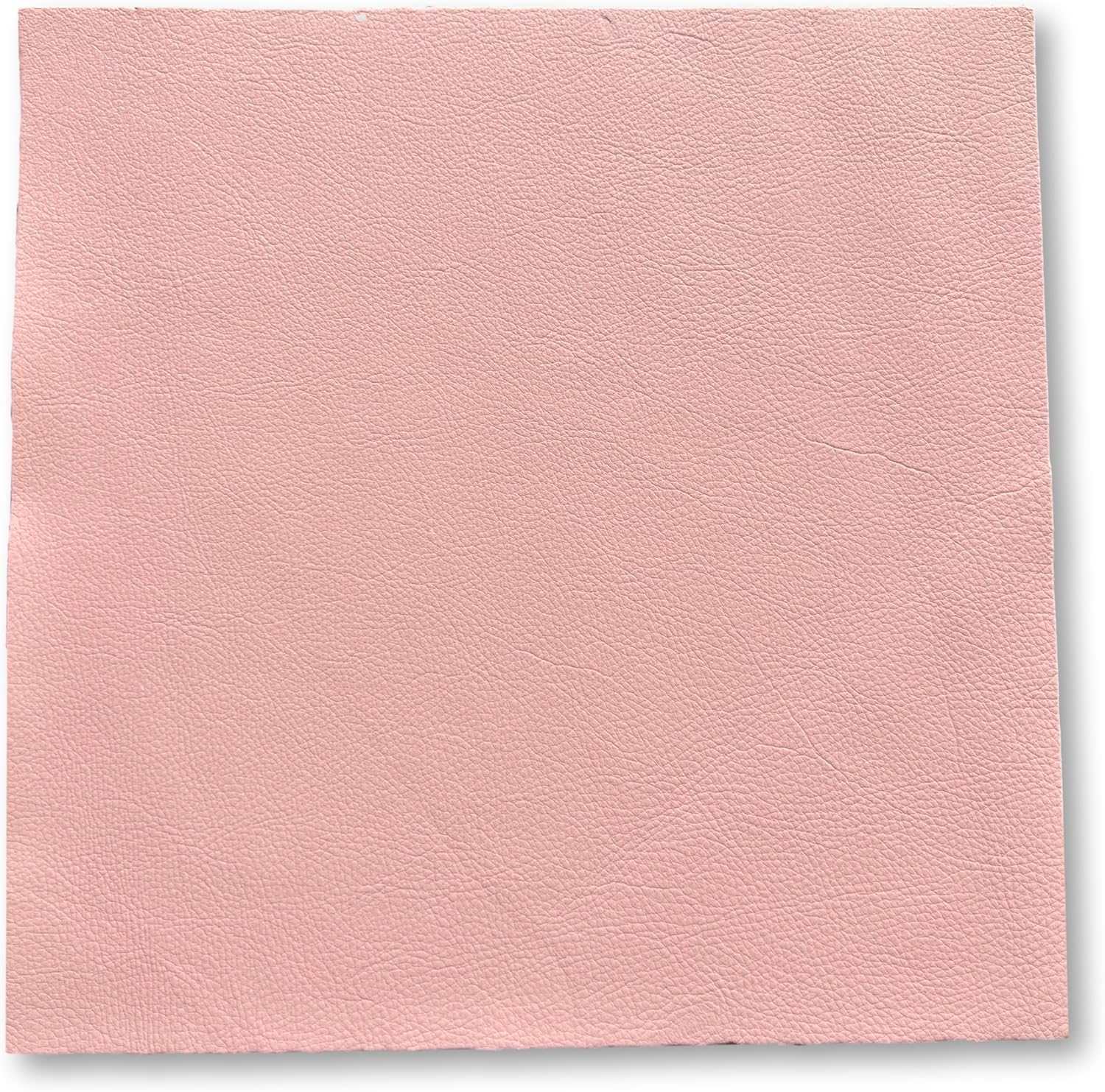 Natural Grain Cow Leather Pre-Cut 12in x 12in Pink Pieces