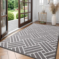 Large Indoor Door Mat 59x35 in - Dirt Resistant Low-Profile Mat