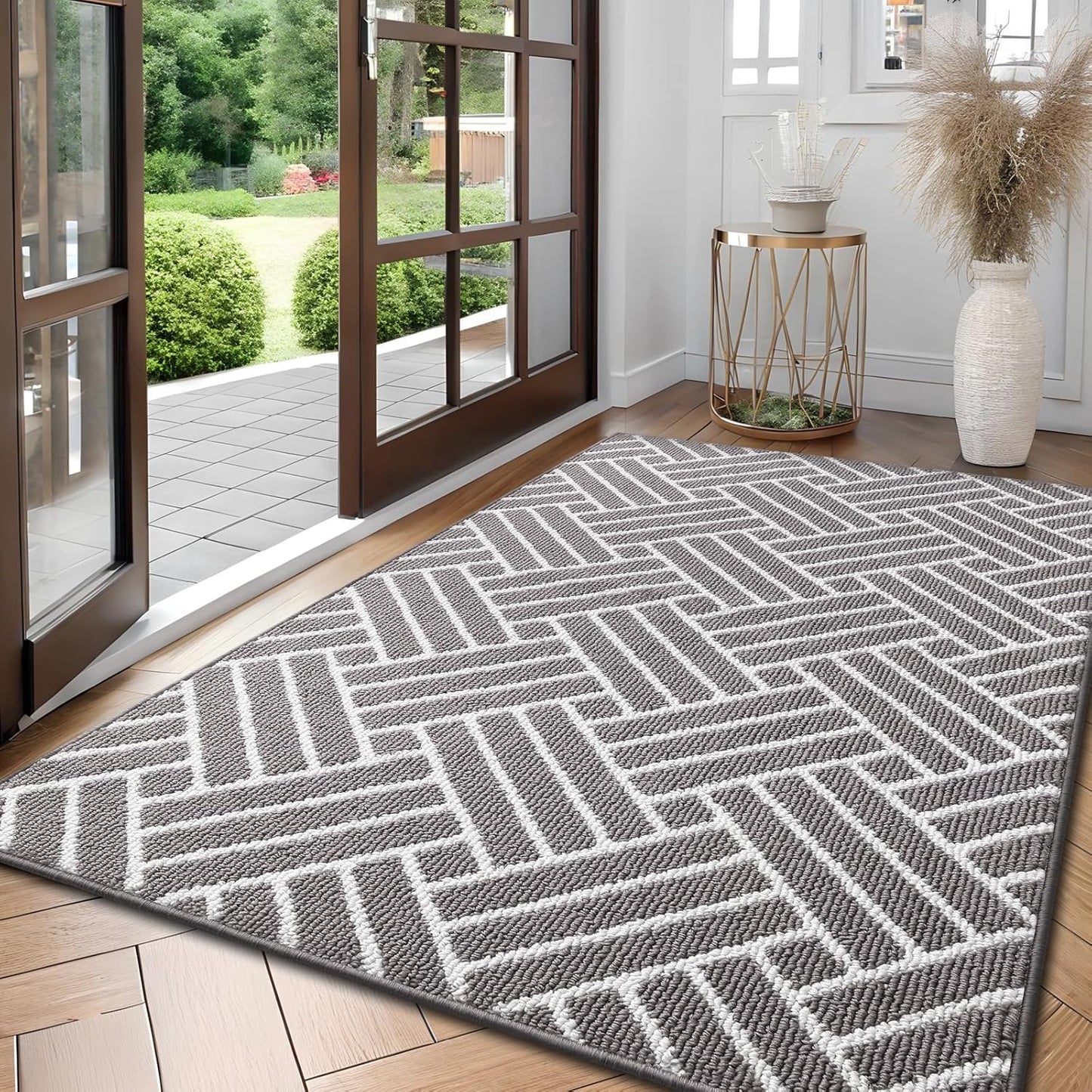 OLANLY Large Indoor Door Mat, 59x35 Inch, Non-Slip Design