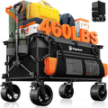 220L Collapsible Wagon Cart Foldable - Heavy Duty 460LB Capacity