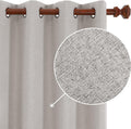 Deconovo Linen Total Blackout Curtains - Sleep in Dark!