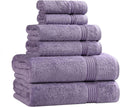 Superior Egyptian Cotton 6-Piece Towel Set - Luxuriously Absorbent