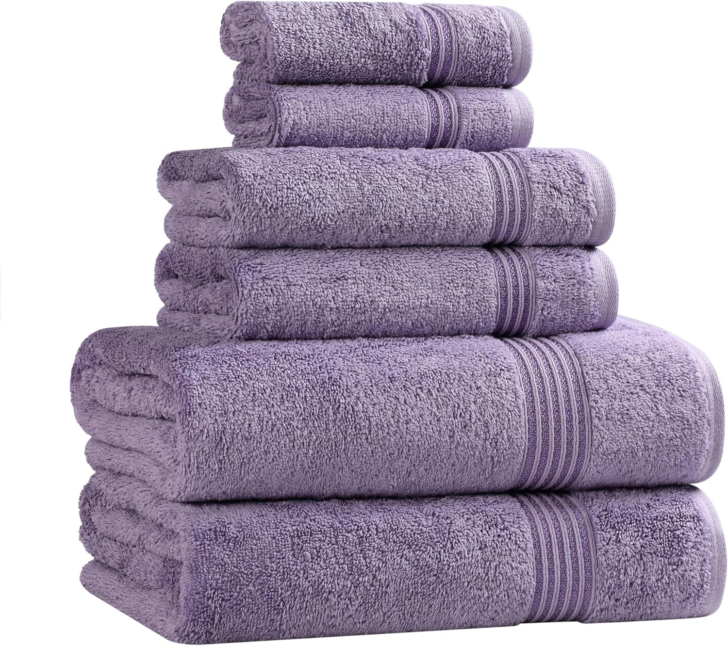 Superior Egyptian Cotton 6-Piece Towel Set for Luxurious Comfort