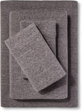 Twin Extra Long 100% Cotton Jersey Sheet Set - Soft and Comfy
