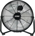 EZ-CHILL 12 Cradle Floor Fan, 3-Speed High Velocity - Adjustable Tilt