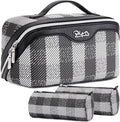 Travel Makeup Bag Organizer Set of 3 for Women - Waterproof