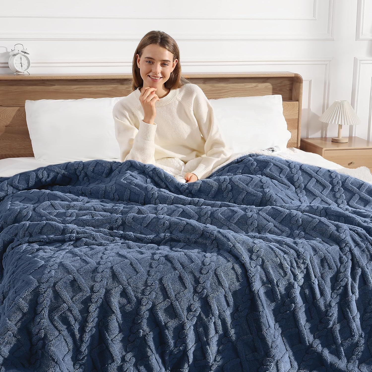 Electric Blanket King Size with Dual Control & Fast Heating