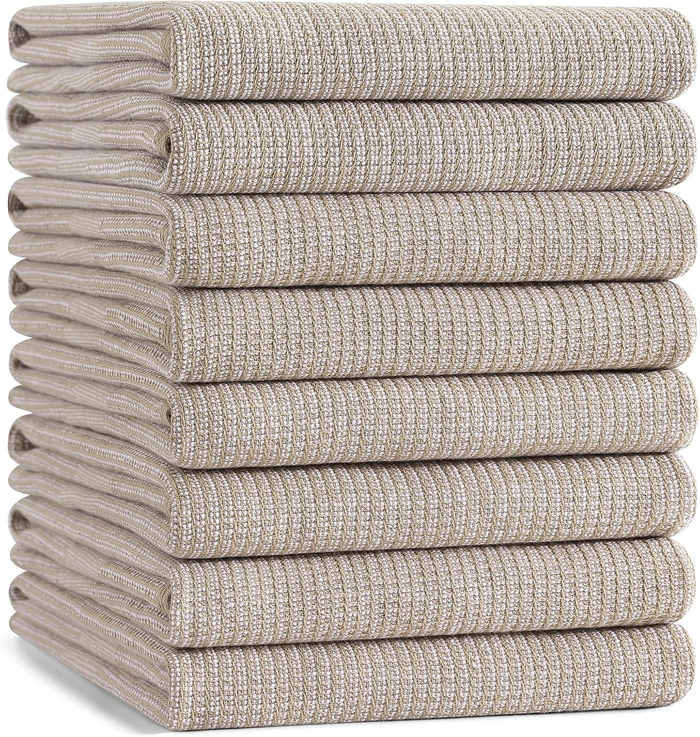 Mordimy Premium Kitchen Towels Set of 8, Super Absorbent Cotton