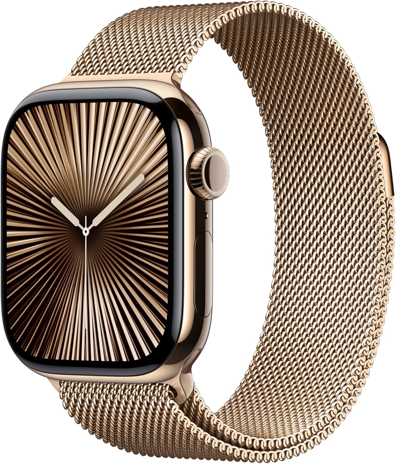 Apple Watch Series 10: Gold Titanium Smartwatch