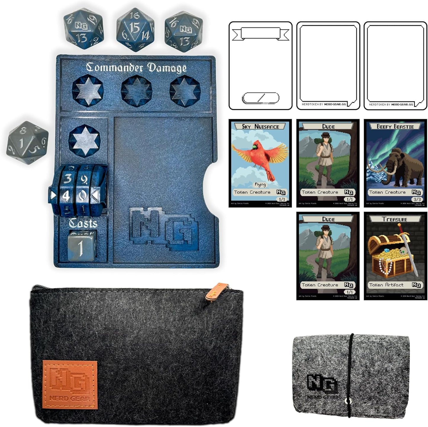 Commander Essentials Kit - Ultimate Accessory for MTG Games