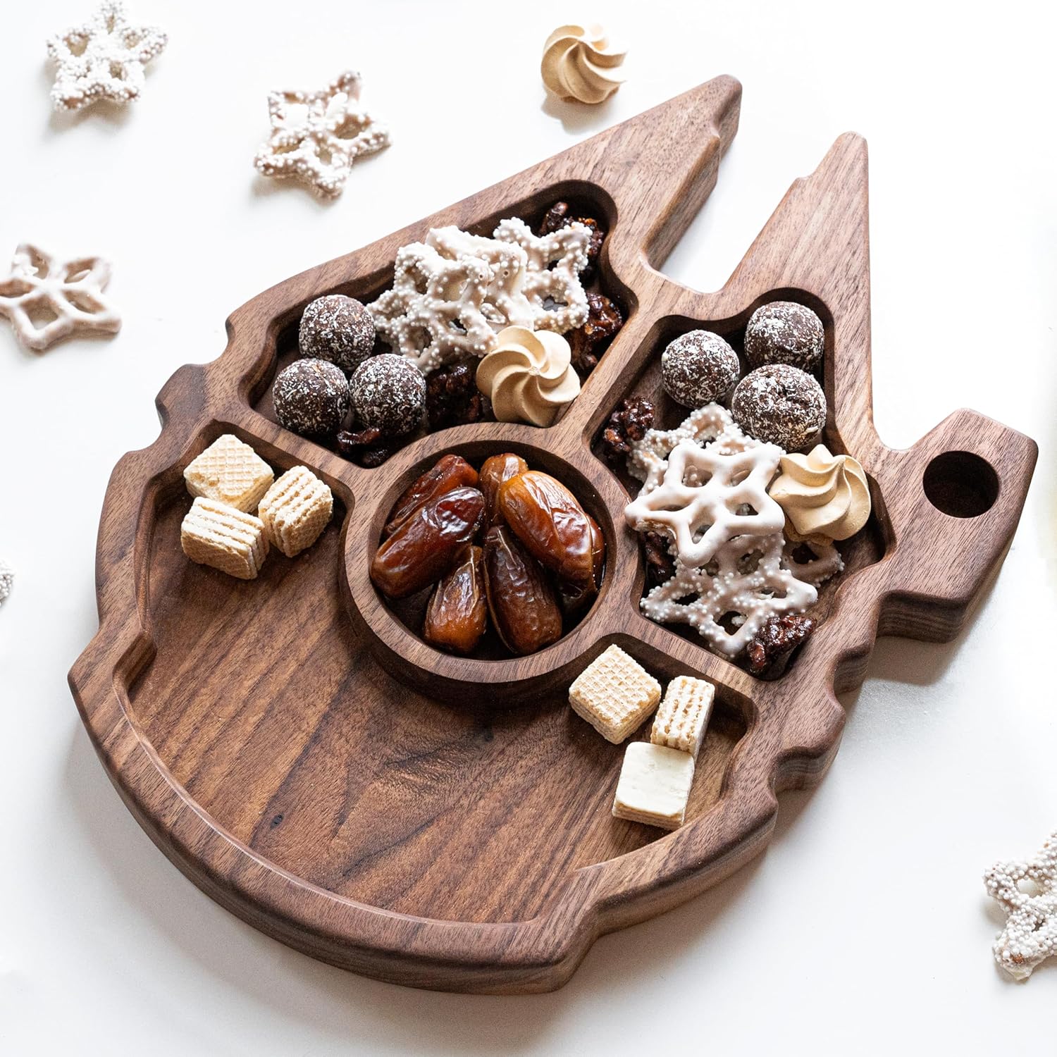 Star Wars Millennium Falcon Cutting Board Tray for Kitchen Use