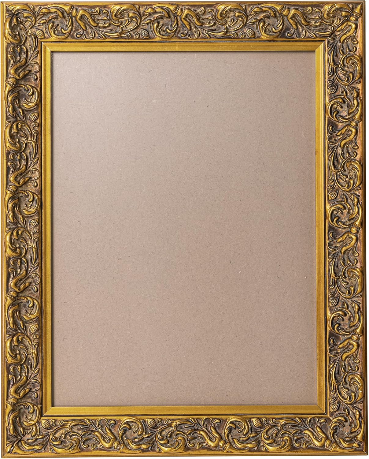 Rustic Gold 12x16 inch Wooden Picture Frames for Home Decor