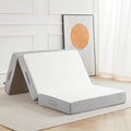 Tri-fold Folding Mattress 6 in Memory Foam Guest Bed - Portable