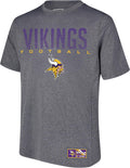 Ultra Game Adults NFL Super Soft Game Day T-Shirt in Light Gray