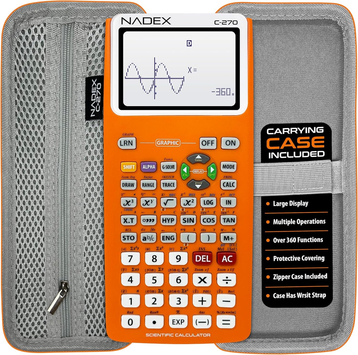 Scientific Calculator with Graphing Functions for Students