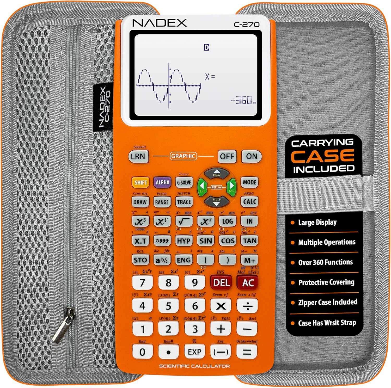 Scientific Calculator with Graphing Functions for Students