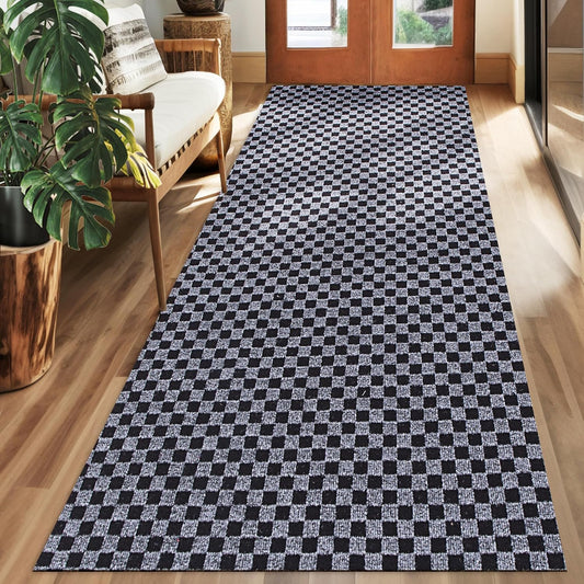 koloko 3ft x 75ft Runner Rug with Non-Slip Rubber Backing