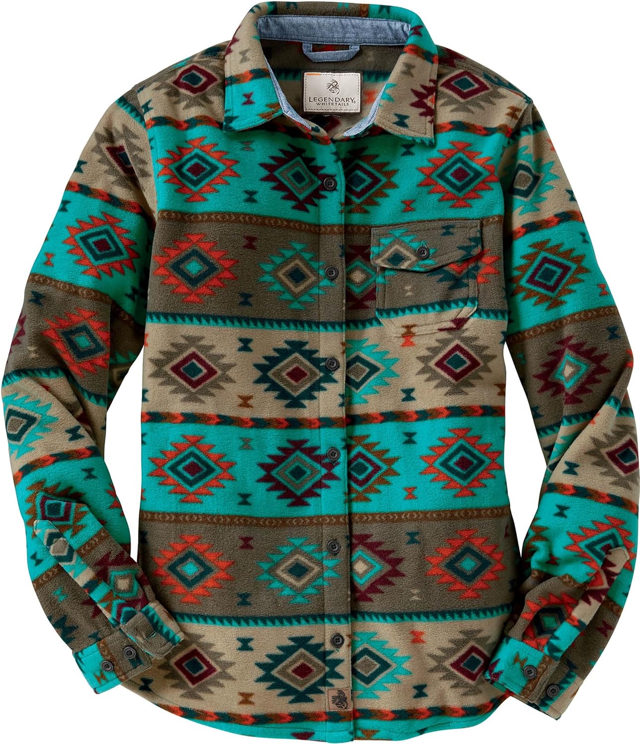Legendary Whitetails Ladies Trail Guide Fleece Plaid Shirt Review