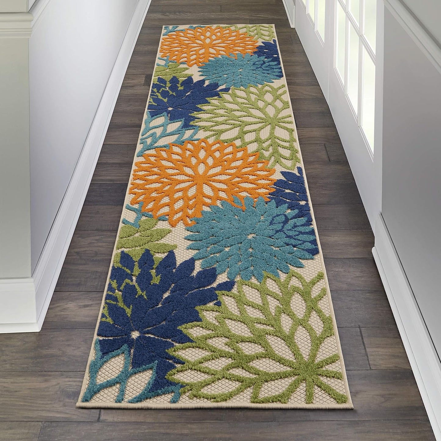 Nourison Aloha Indoor/Outdoor Multicolor Area Rug for Home
