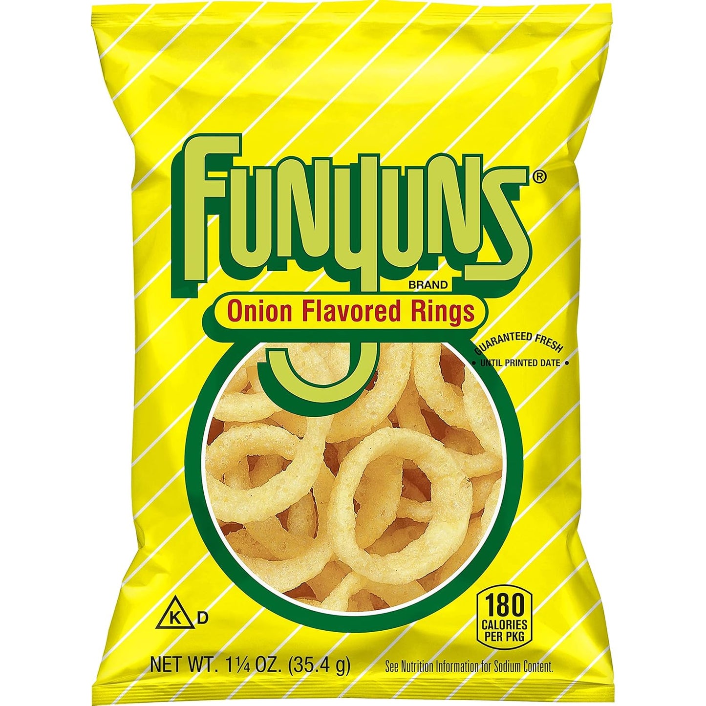 Funyuns Onion Flavored Rings - Original Snack Pack of 64 Bags